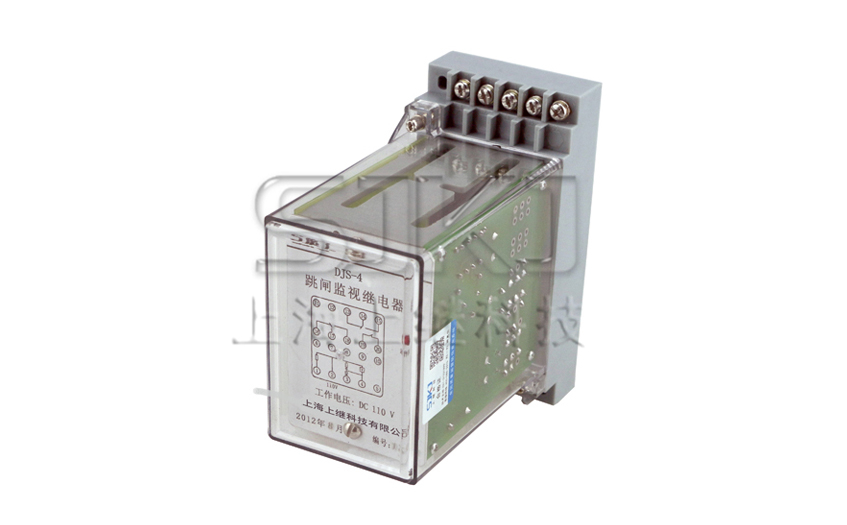 ZJS-4直流断电延时继电器_开孔尺寸图_接线图