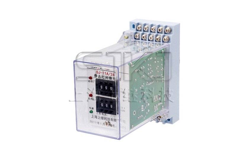 SJ-11A/24继电器_SJ-11A/24时间继电器_接线图