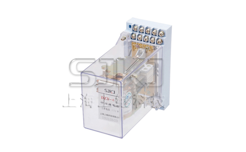 DZY(J)-408中间继电器_DZY(J)-408继电器_开孔尺寸图