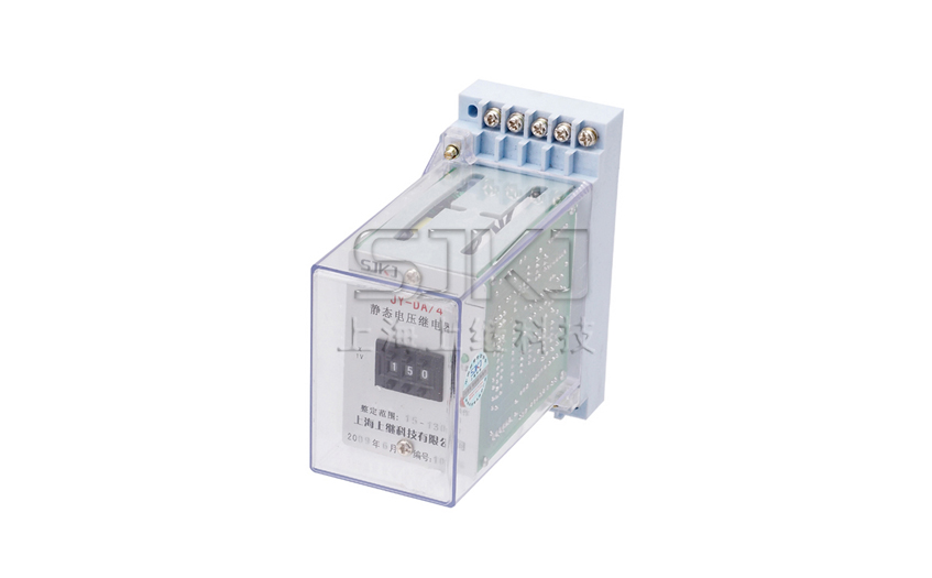 JY-DA/4电压继电器_JY-DA/4继电器_外形尺寸图