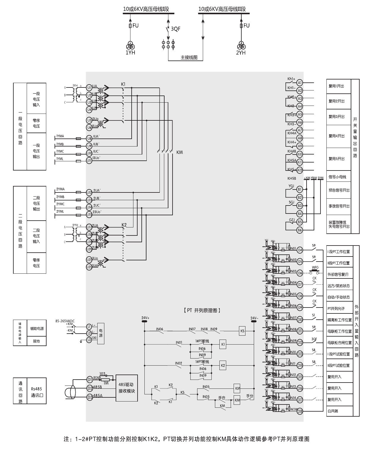 SJP-600E微机综合保护装置产品参数图片三