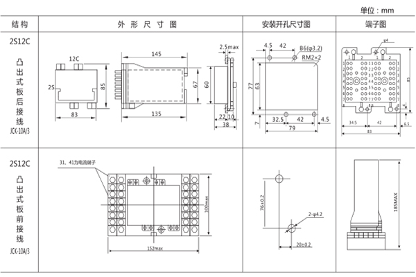 安装尺寸