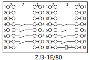 ZJ3-1E/80接线图