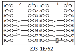 ZJ3-1E/62接线图