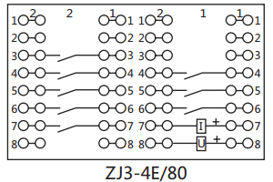 ZJ3-4E/80接线图