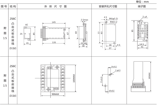 安装尺寸