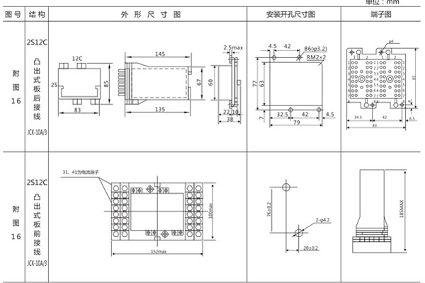 安装尺寸