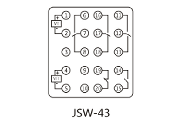 JSW-43接线图