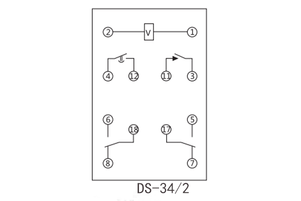 DS-34/2电磁式时间继电器
