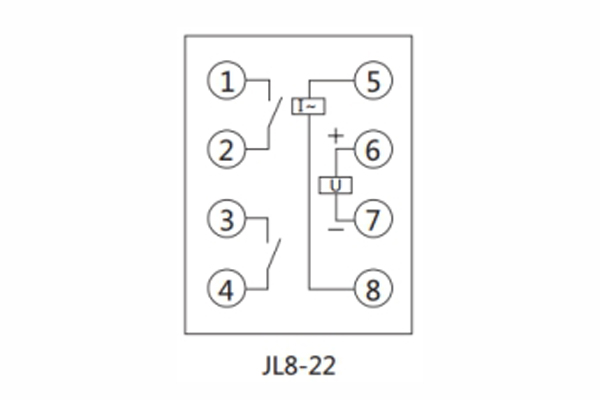 JL8-22内部接线图及外引接线图（正视图）1.jpg