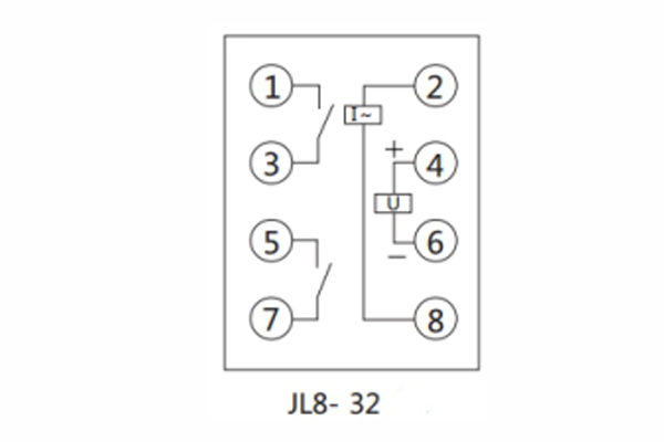 JL8-32内部接线图及外引接线图（正视图）2.jpg
