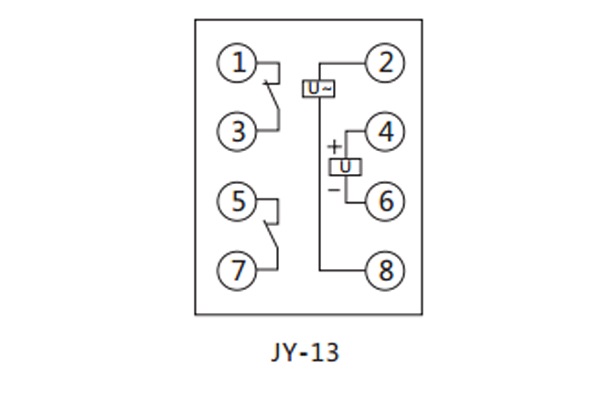 jy-13继电器接线图