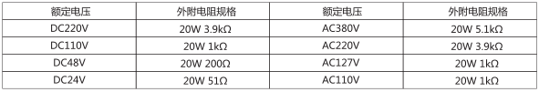 DS-27时间继电器主要技术参数图片二